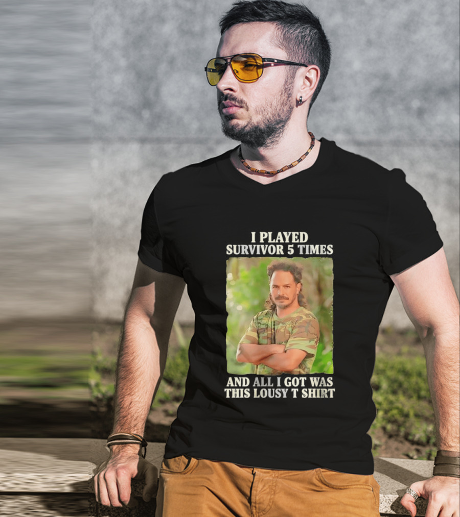 I Played Survivor 5 Times Ozzy Lusth All I Got Was This Lousy T-Shirt