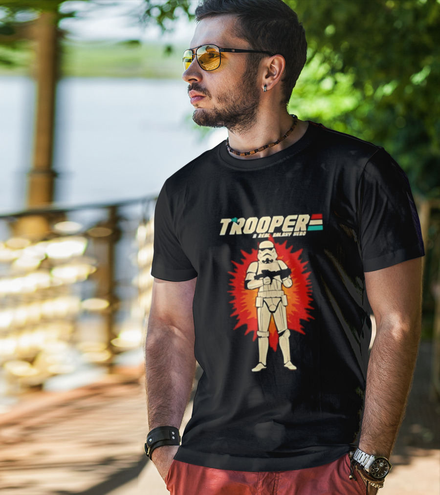 Stormtrooper X GI Joe Galaxy Hero Trooper Star Wars T-Shirt