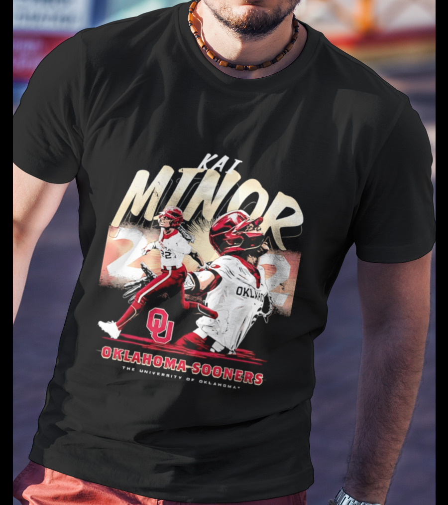 Kai Minor 2022 Oklahoma Sooners NCAA Softball The University Of Oklahoma T-Shirt