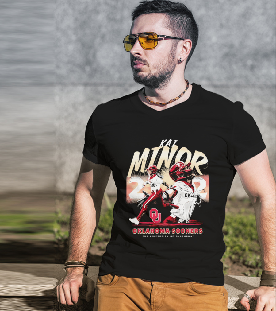 Kai Minor 2022 Oklahoma Sooners NCAA Softball The University Of Oklahoma T-Shirt
