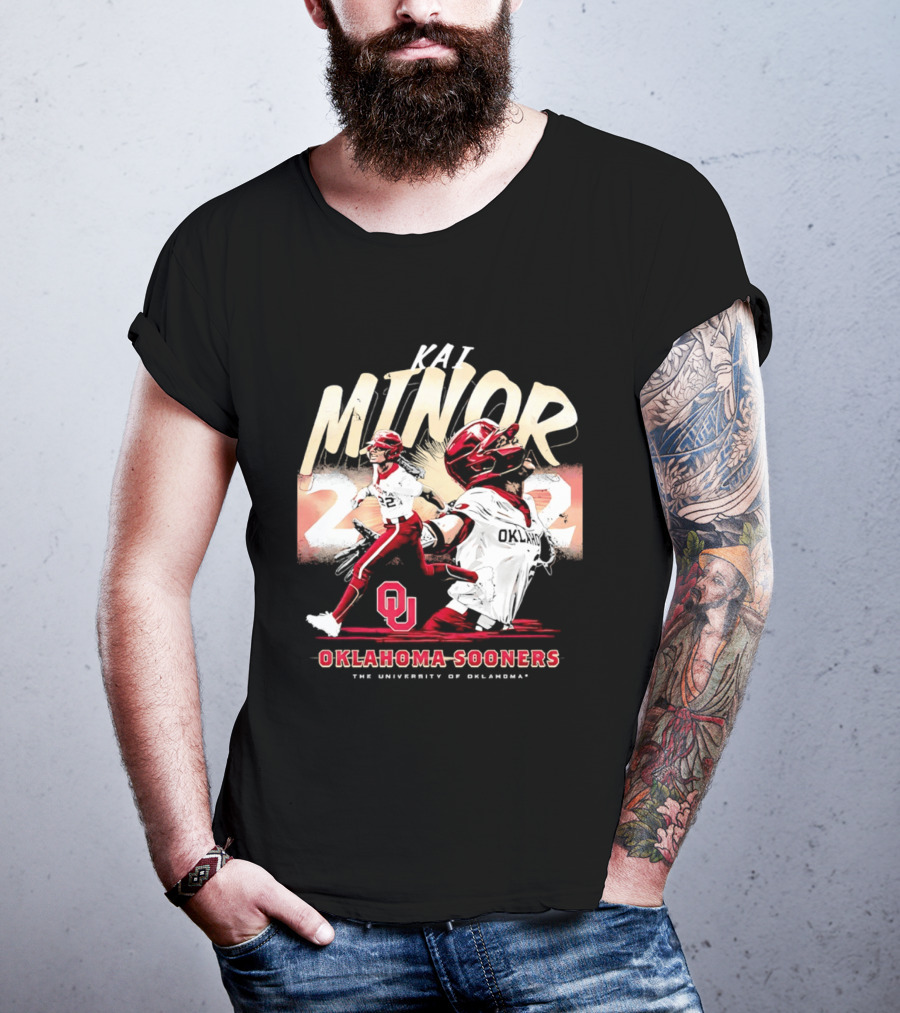 Kai Minor 2022 Oklahoma Sooners NCAA Softball The University Of Oklahoma T-Shirt