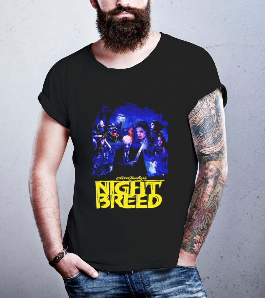 Clive Barker Nightbreed Movie Art Horror T-Shirt