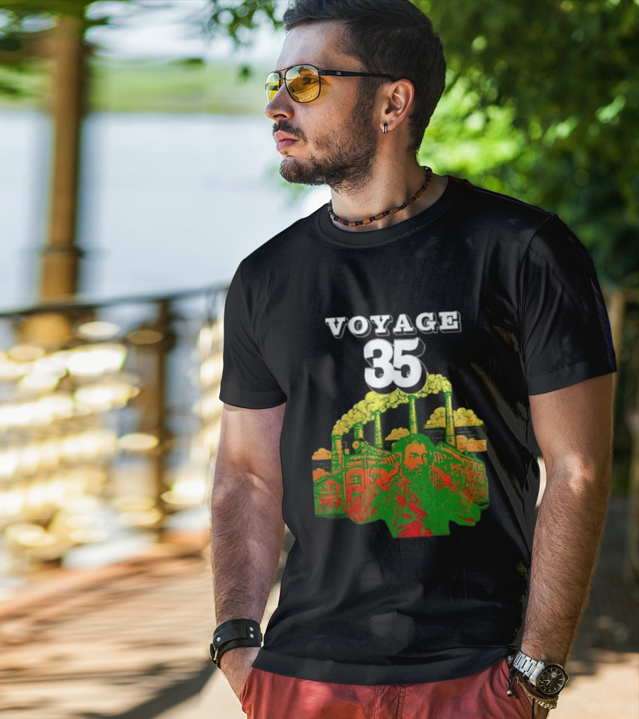 Voyage 35 Nostalgia Factory Vintage Industrial T-Shirt