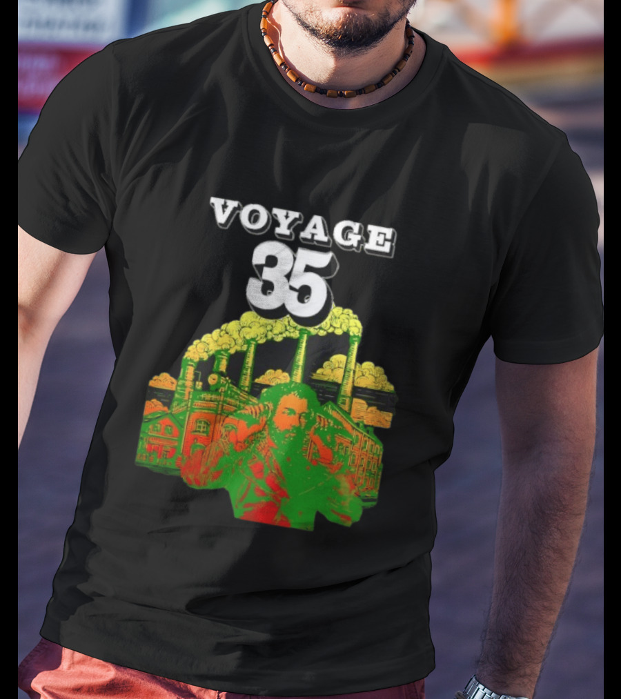 Voyage 35 Nostalgia Factory Vintage Industrial T-Shirt