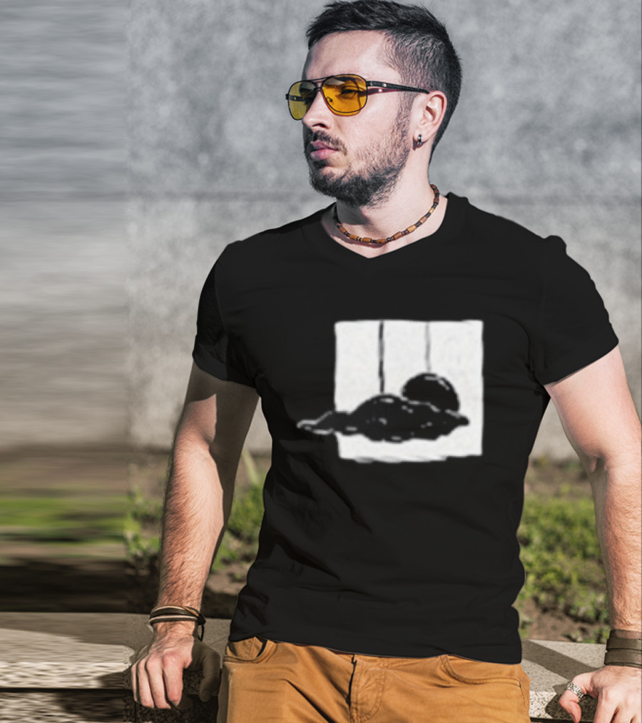 Aaron Blommaert Oorsprong Abstract Line T-Shirt