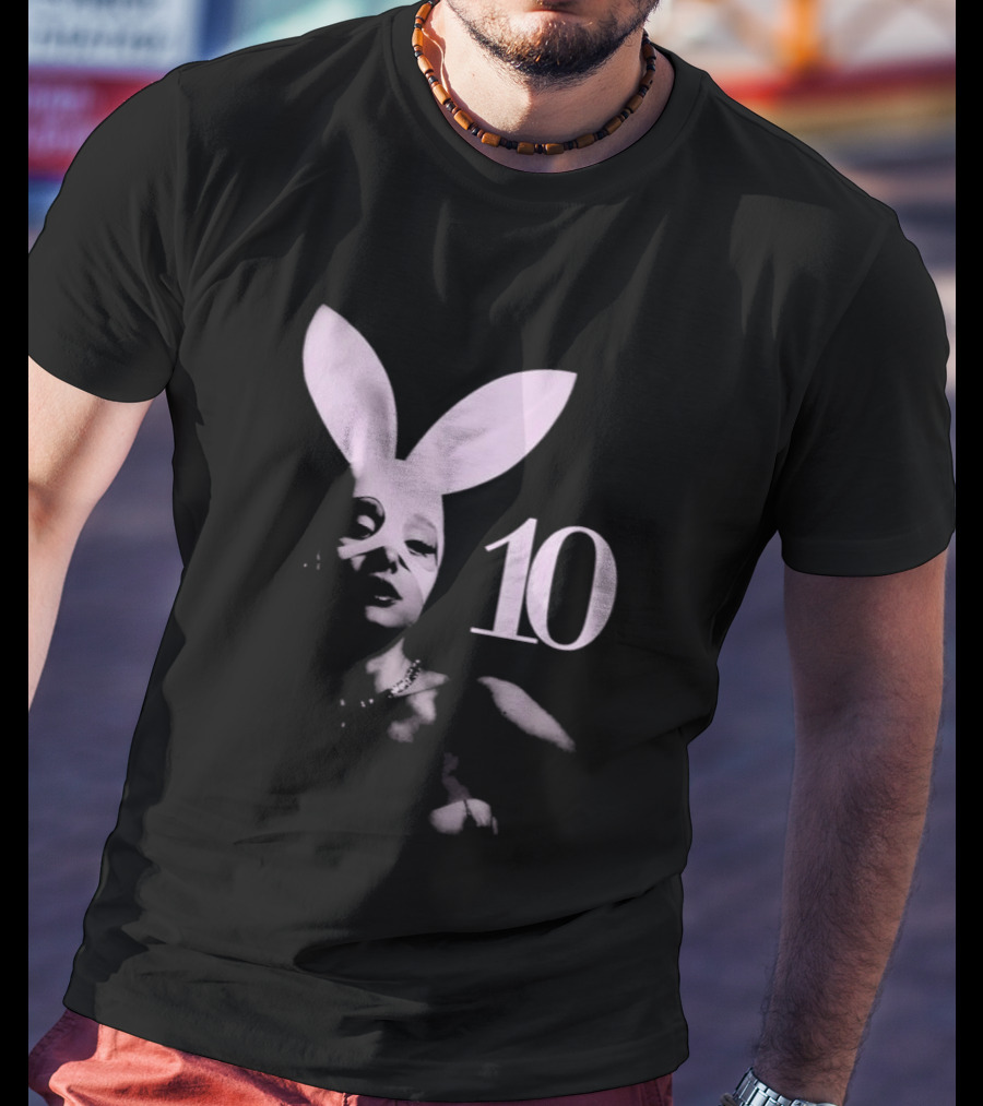 Ariana Grande Dangerous Woman Album Bunny Mask 10 T-Shirt