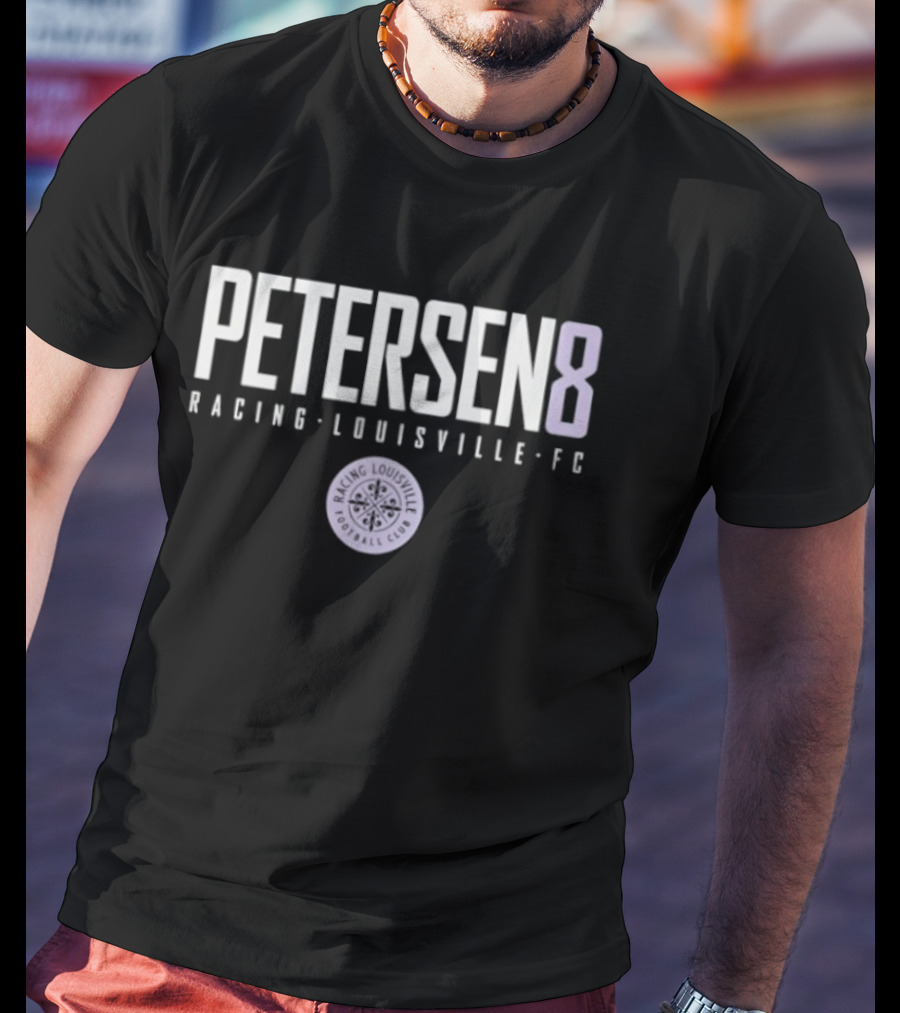 Petersen 8 Racing Louisville FC NWSL T-Shirt