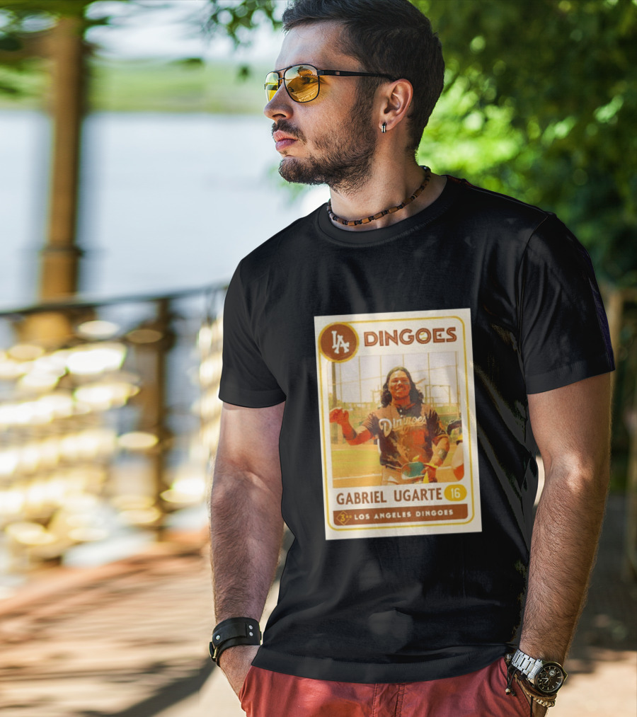 Los Angeles Dingoes Gabriel Ugarte 16 Player Card T-Shirt