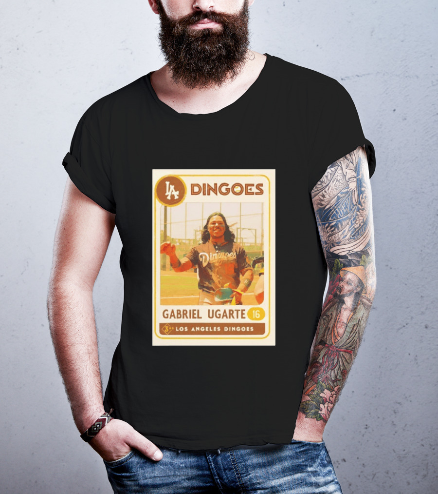 Los Angeles Dingoes Gabriel Ugarte 16 Player Card T-Shirt