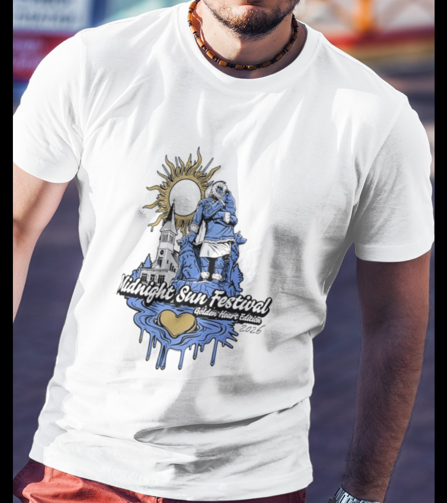 Midnight Sun Festival Golden Heart Edition 2023 T-Shirt