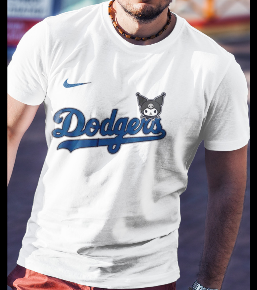 Nike Los Angeles Dodgers Kuromi Collaboration T-Shirt