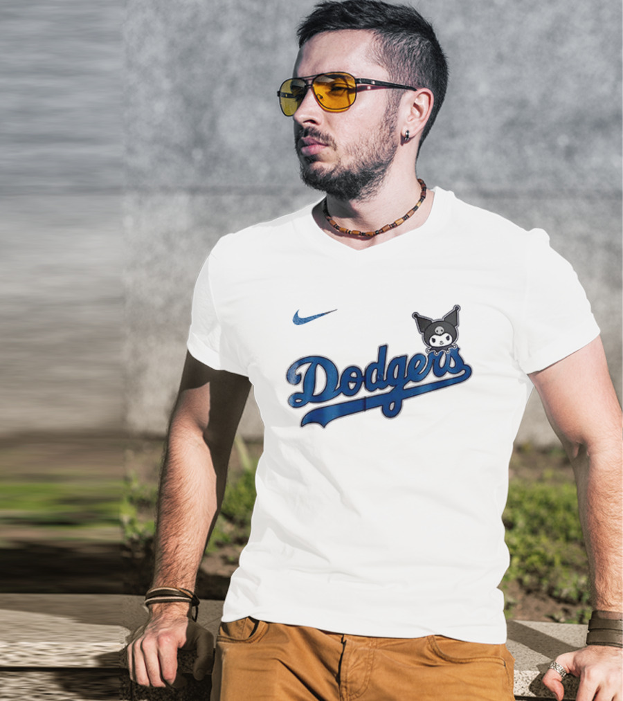Nike Los Angeles Dodgers Kuromi Collaboration T-Shirt
