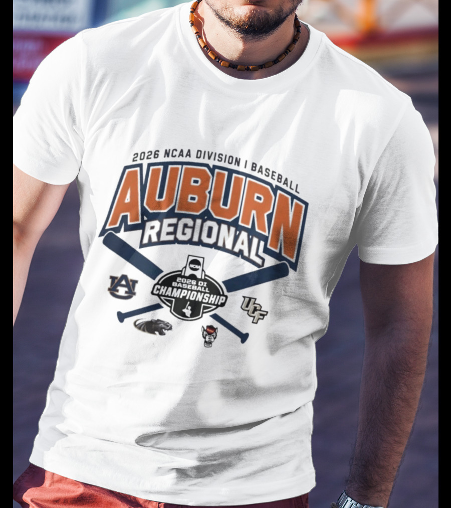 2026 NCAA Division I Baseball Auburn Regional Championship T-Shirt