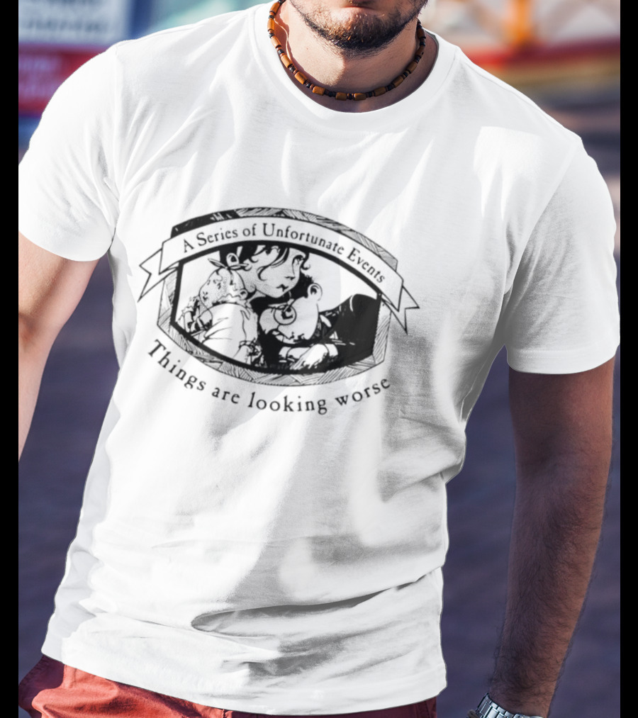 A Series Of Unfortunate Events Brett Helquist Things Are Looking Worse T-Shirt