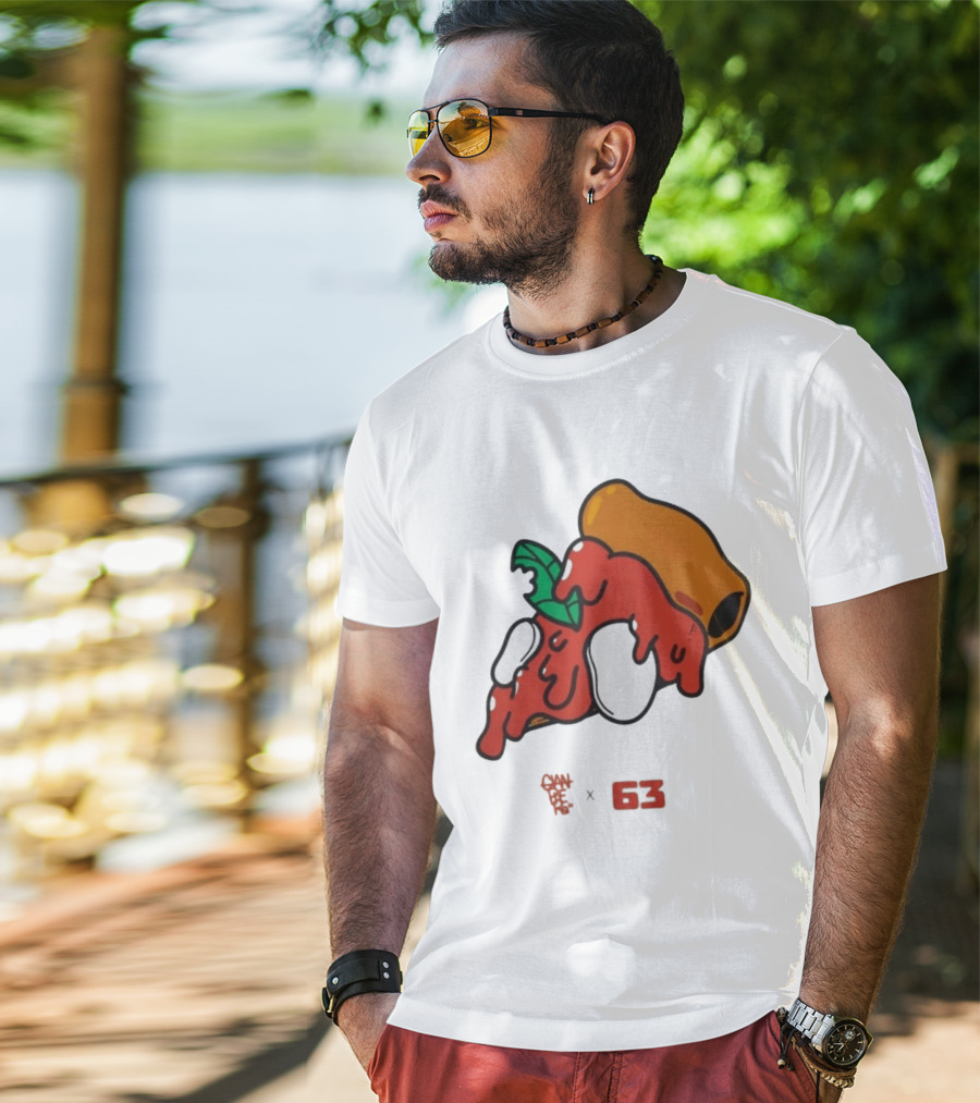 Francesco Bagnaia Ello 2026 X 63 Pizza T-Shirt