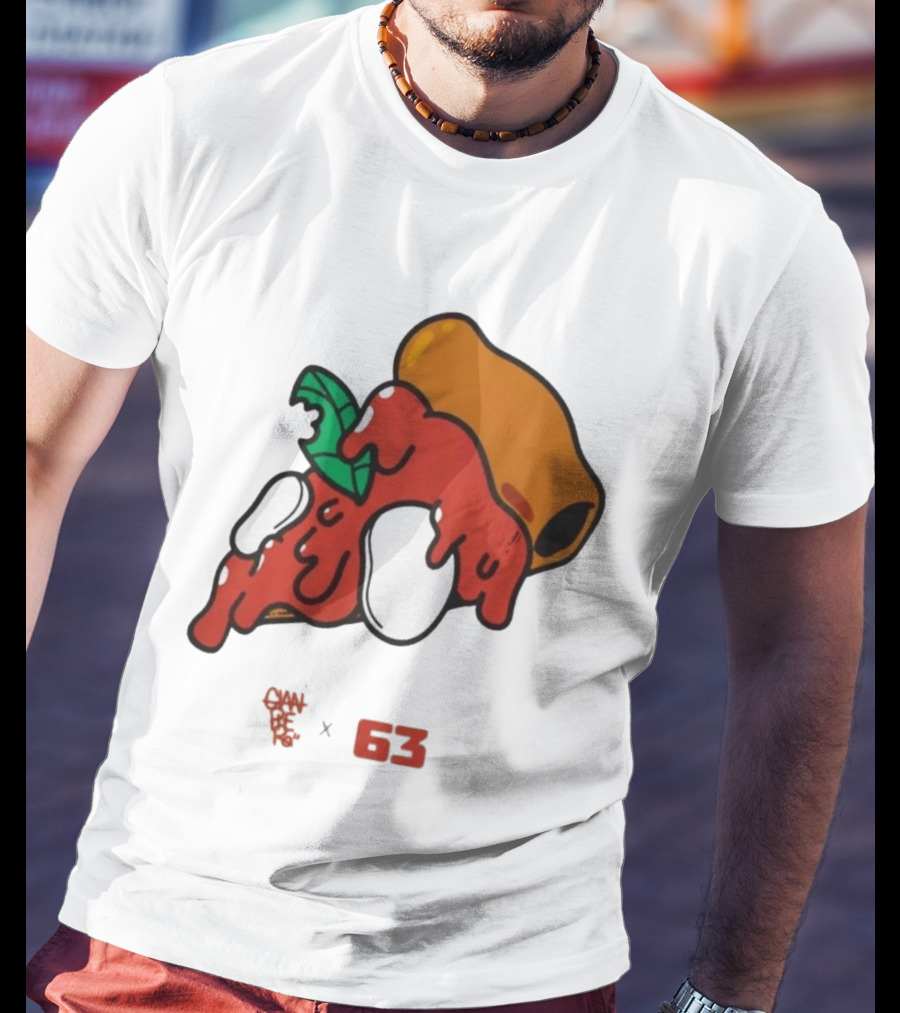 Francesco Bagnaia Ello 2026 X 63 Pizza T-Shirt