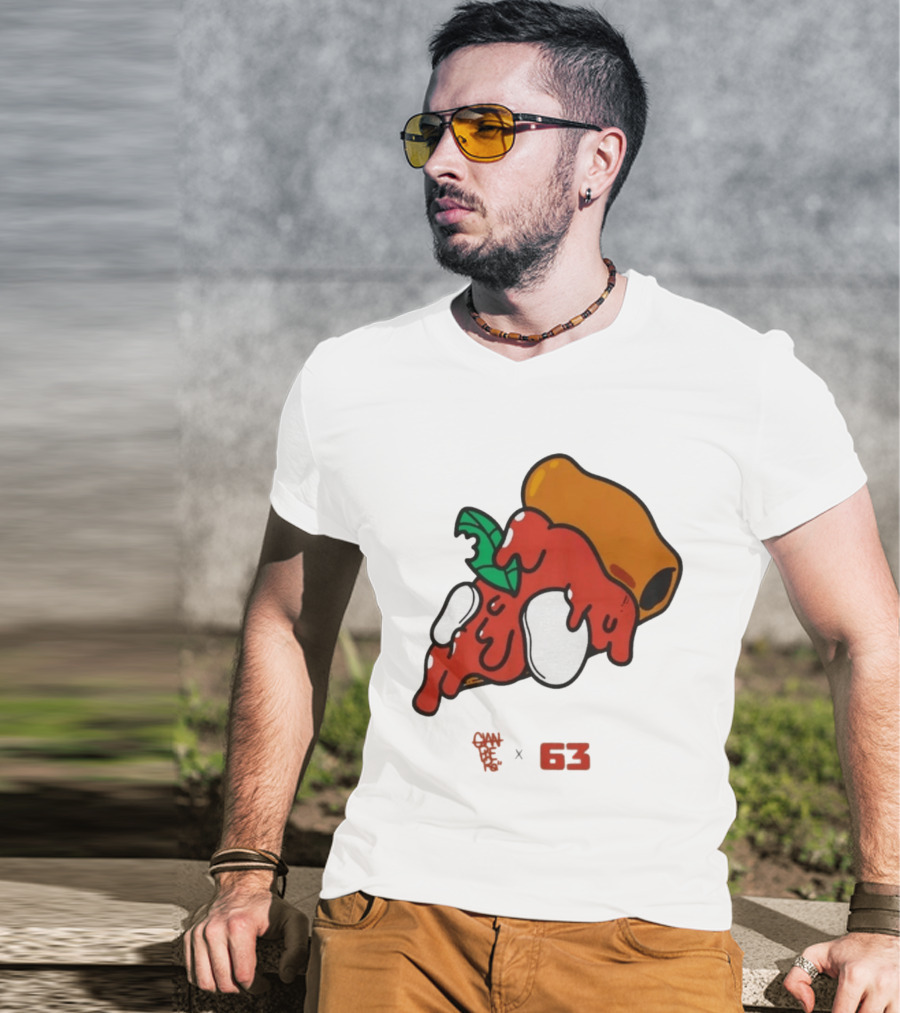 Francesco Bagnaia Ello 2026 X 63 Pizza T-Shirt