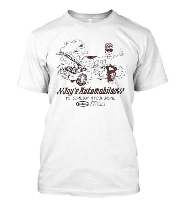 Joy's Automobiles Put Some Joy In Your Engine Fun Car Drawing T-Shirt