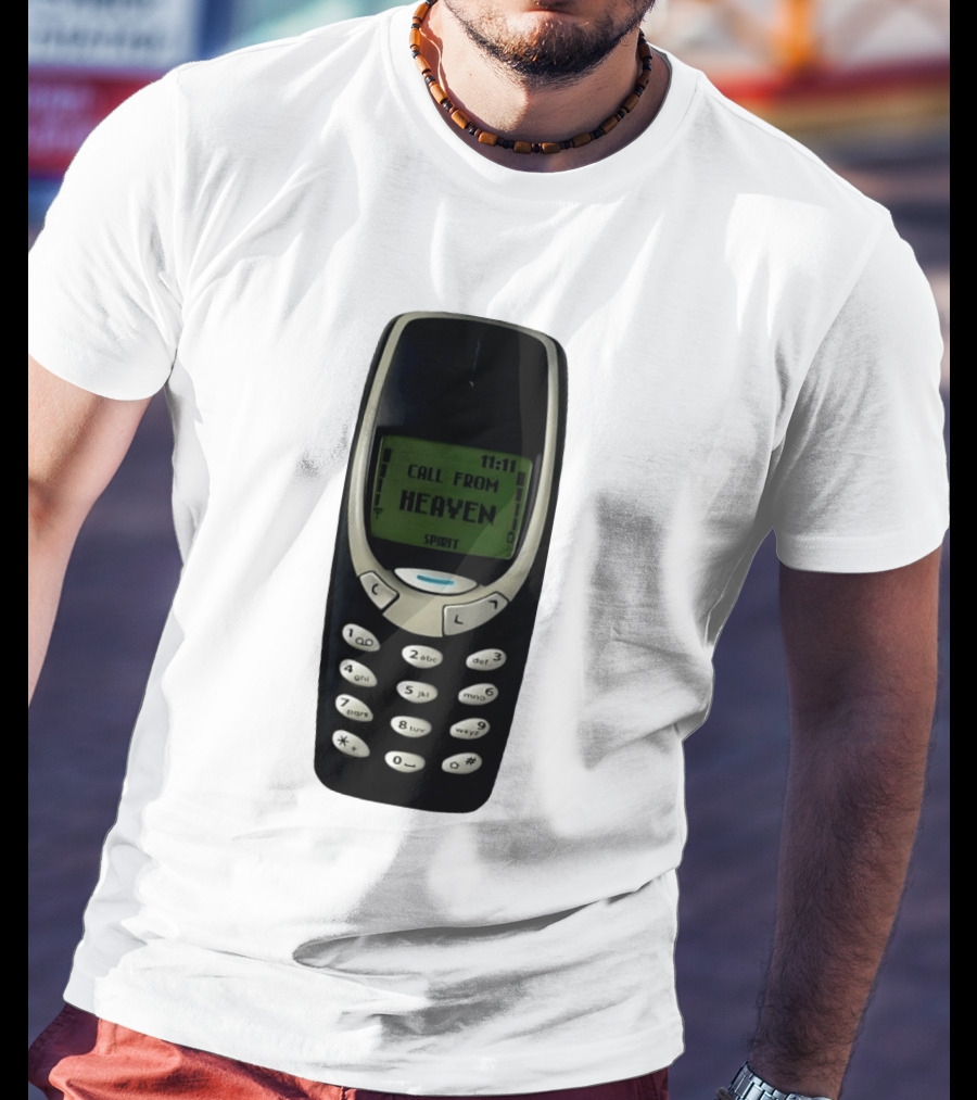 11:11 Call From Heaven Spirit Vintage Phone T-Shirt
