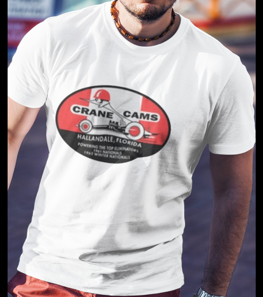 Crane Cams Hallandale Florida 1962 Winter Nationals Eliminator Racing T-Shirt