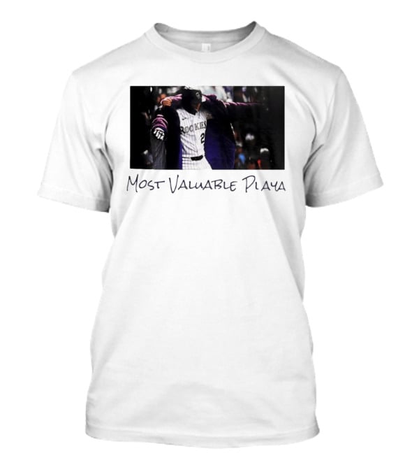 Rockies Most Valuable Playa Baseball T-Shirt