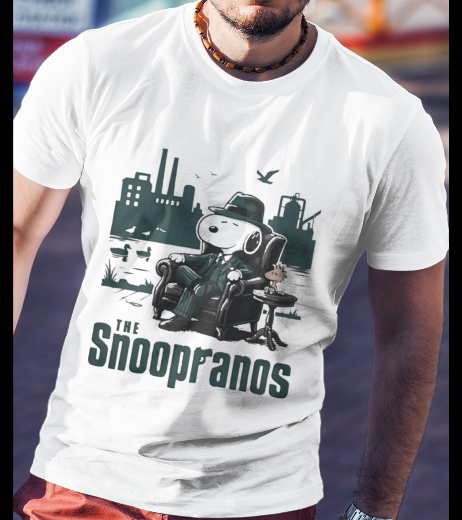 The Snooprans Snoopy X Sopranos Fusion Dr. Melfi Cont'd Do You Feel Depressed T-Shirt