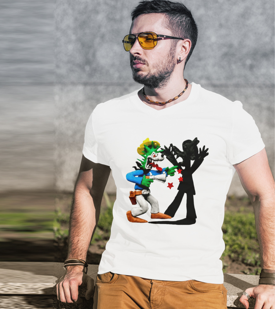 Spooky Woods Backstabber Cartoon Forest Duel T-Shirt