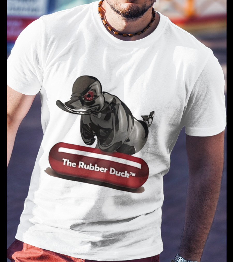 The Rubber Duck Black Chrome Collectible T-Shirt