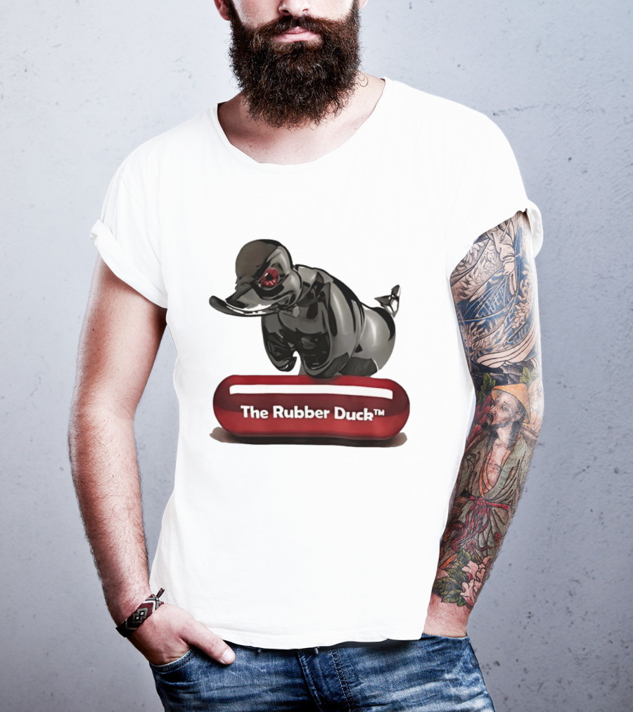 The Rubber Duck Black Chrome Collectible T-Shirt