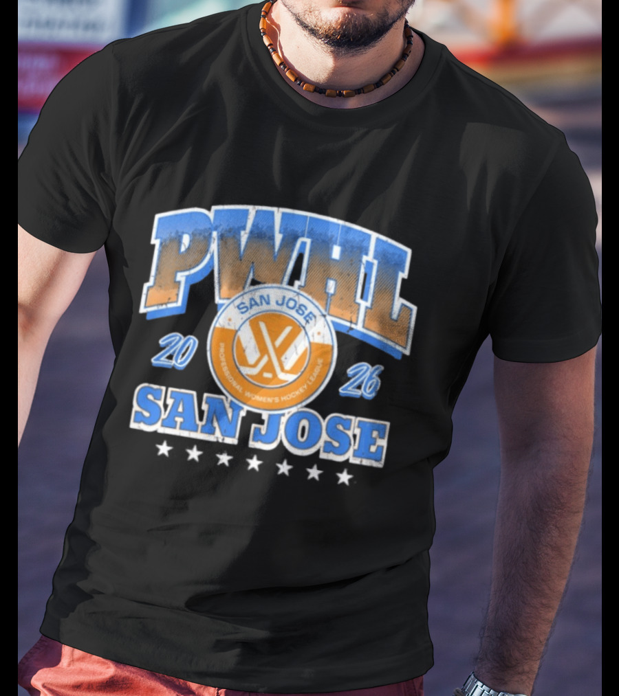 2026 PWHL San Jose Professional Women's Hockey League Lil' Olsen Sportiqe T-Shirt