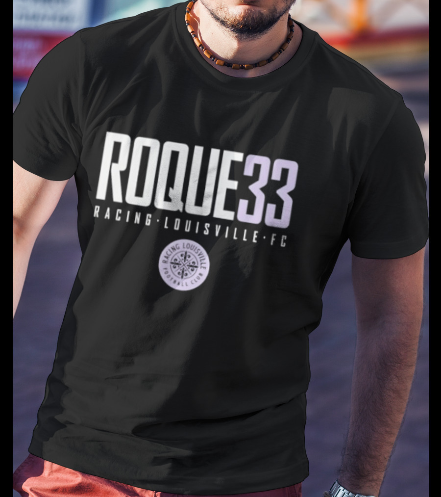 Cristina Roque 33 Racing Louisville FC NWSL T-Shirt