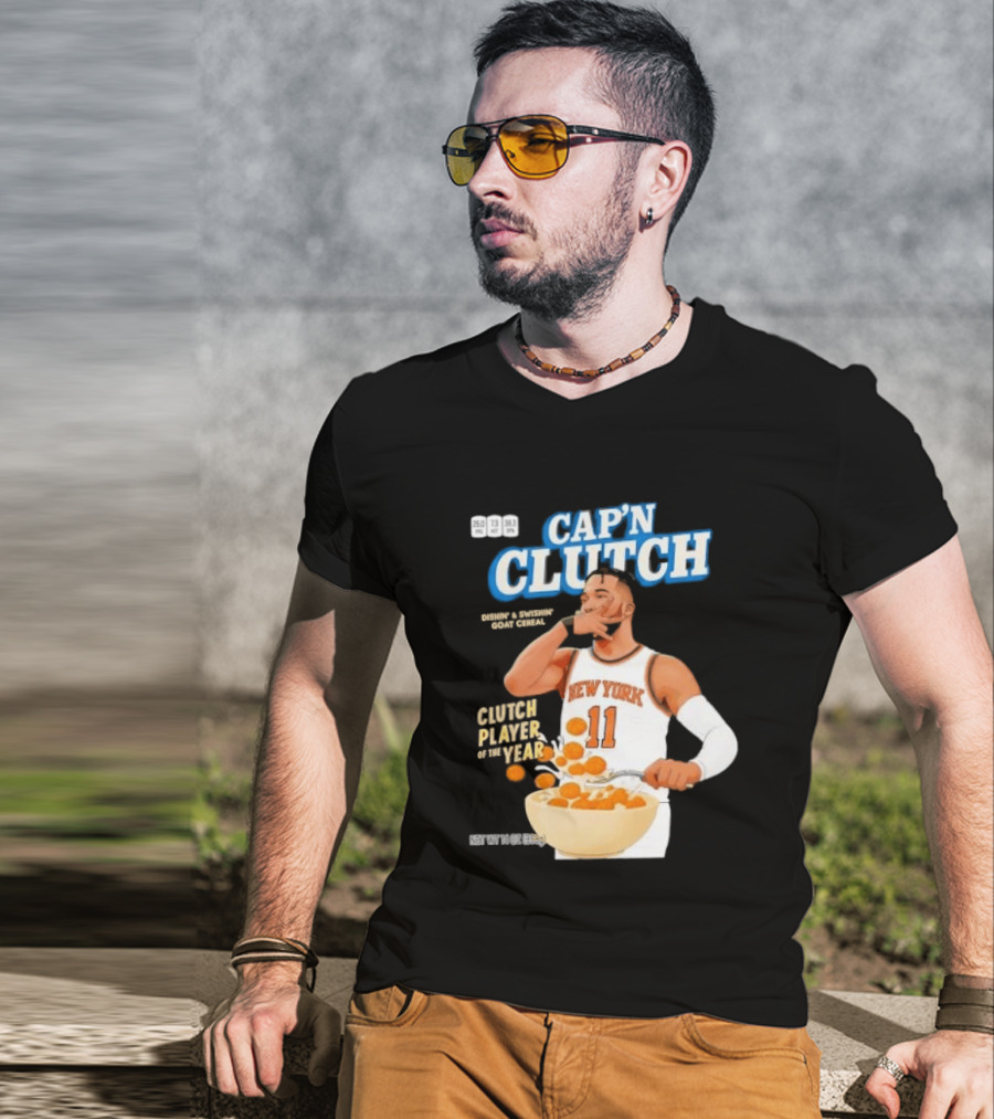 Cap'n Clutch New York Eleven Clutch Player Of The Year T-Shirt