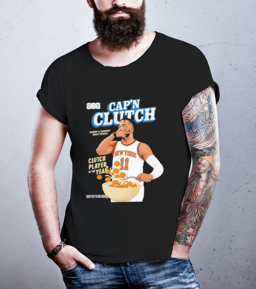 Cap'n Clutch New York Eleven Clutch Player Of The Year T-Shirt