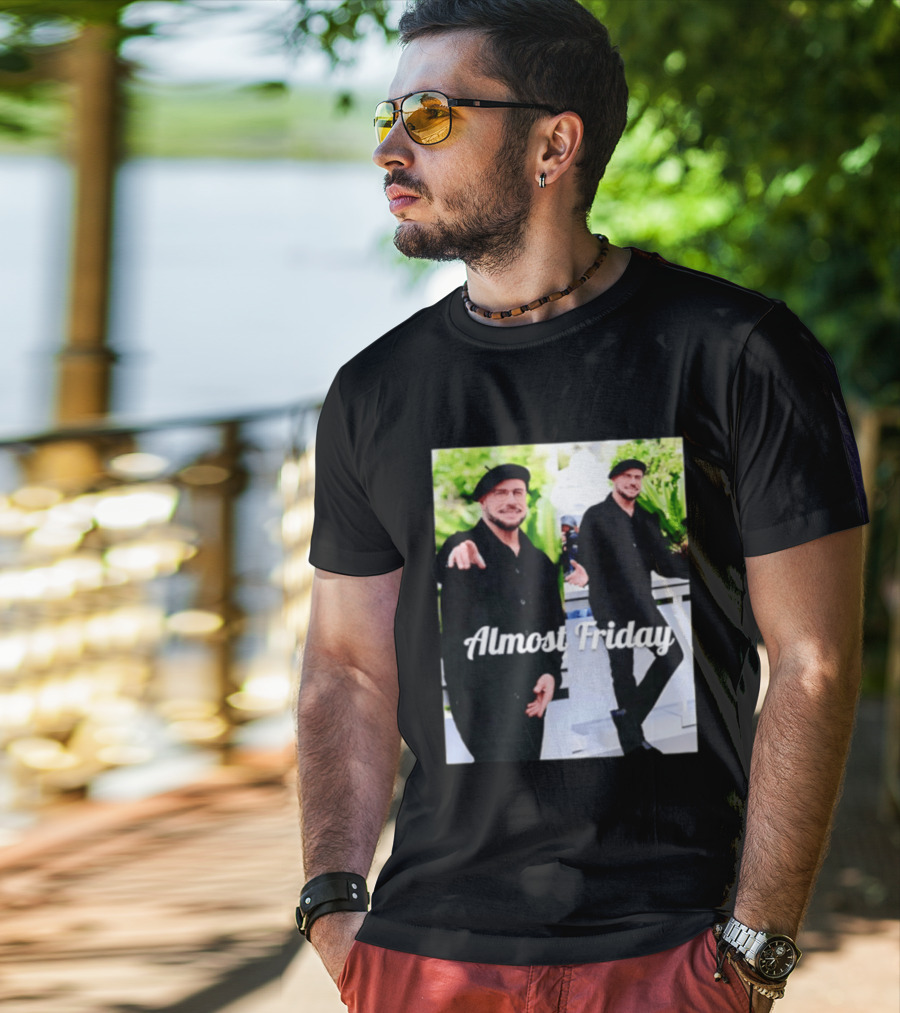 John Travolta Almost Friday Cannes Film Festival 2026 Saturday Night T-Shirt