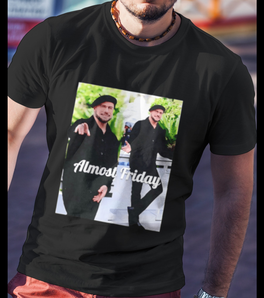 John Travolta Almost Friday Cannes Film Festival 2026 Saturday Night T-Shirt
