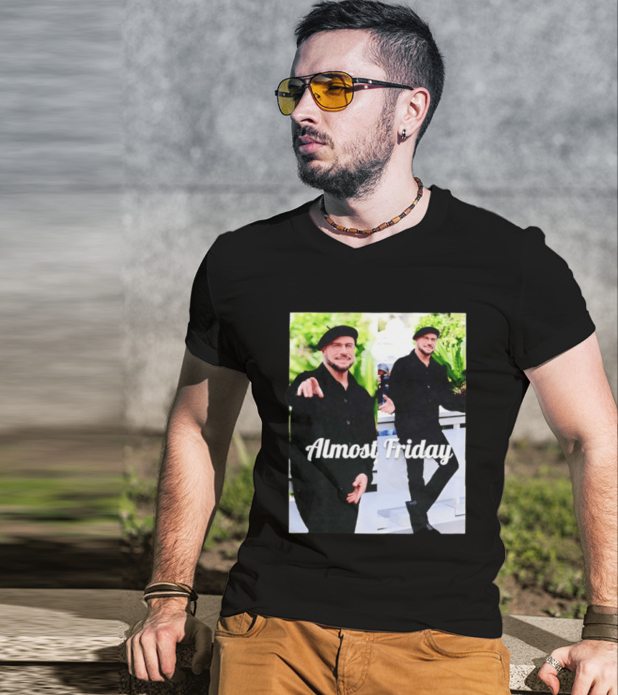 John Travolta Almost Friday Cannes Film Festival 2026 Saturday Night T-Shirt