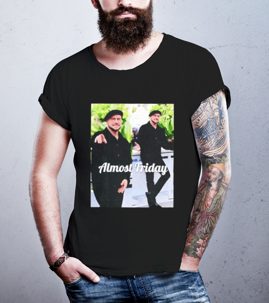 John Travolta Almost Friday Cannes Film Festival 2026 Saturday Night T-Shirt