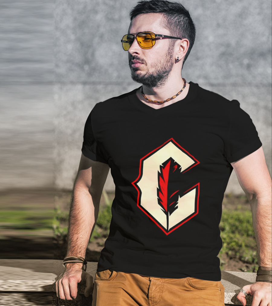 Cleveland Guardians Feather C Baseball Classic Fan T-Shirt