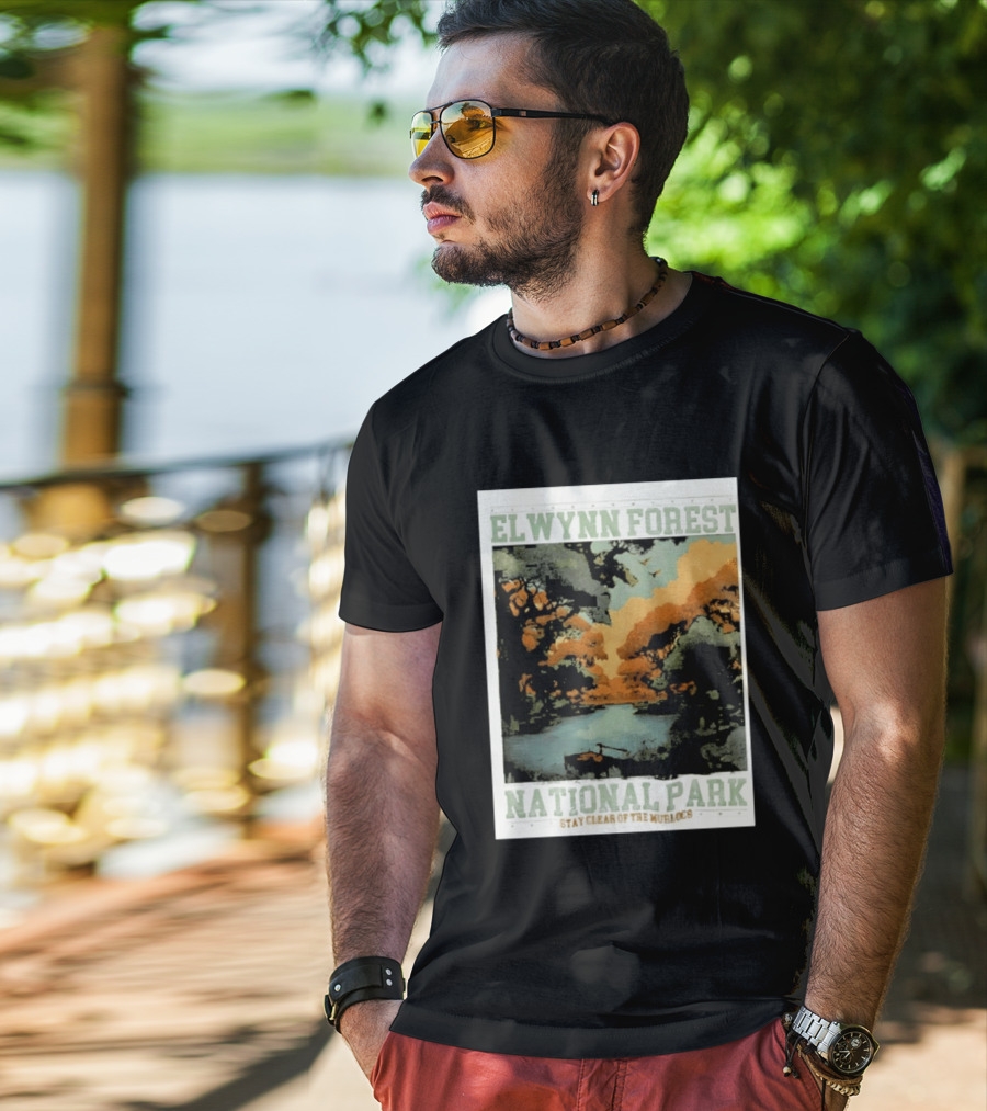 Elwynn Forest National Park Stay Clear Of The Murlocs T-Shirt