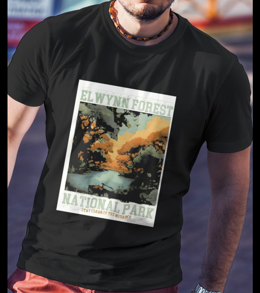Elwynn Forest National Park Stay Clear Of The Murlocs T-Shirt