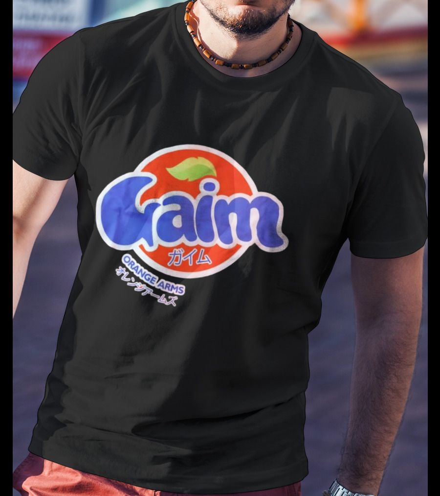 Gaim Orange Leaf Arms T-Shirt