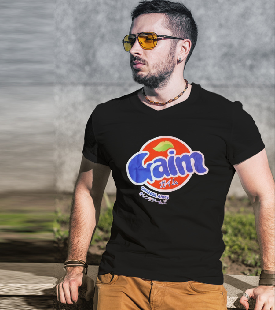 Gaim Orange Leaf Arms T-Shirt