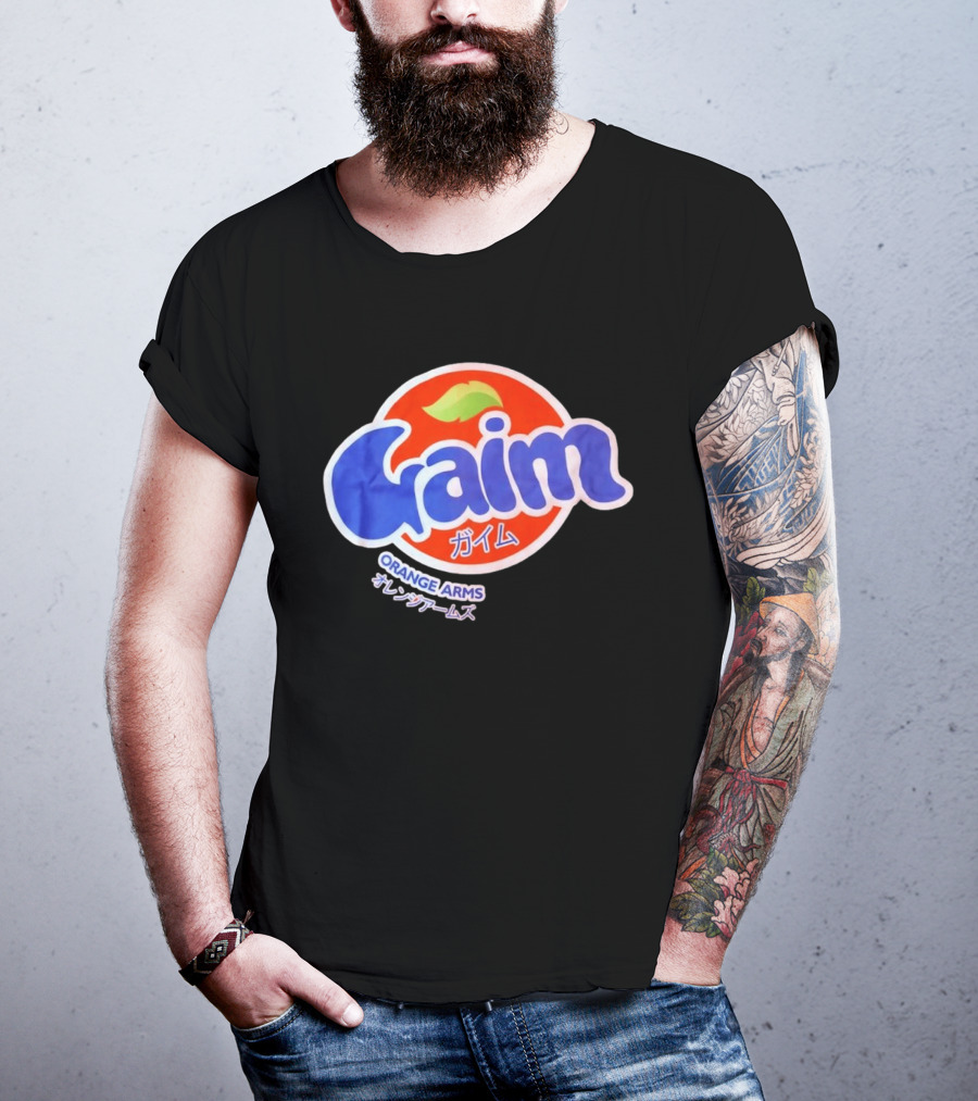 Gaim Orange Leaf Arms T-Shirt