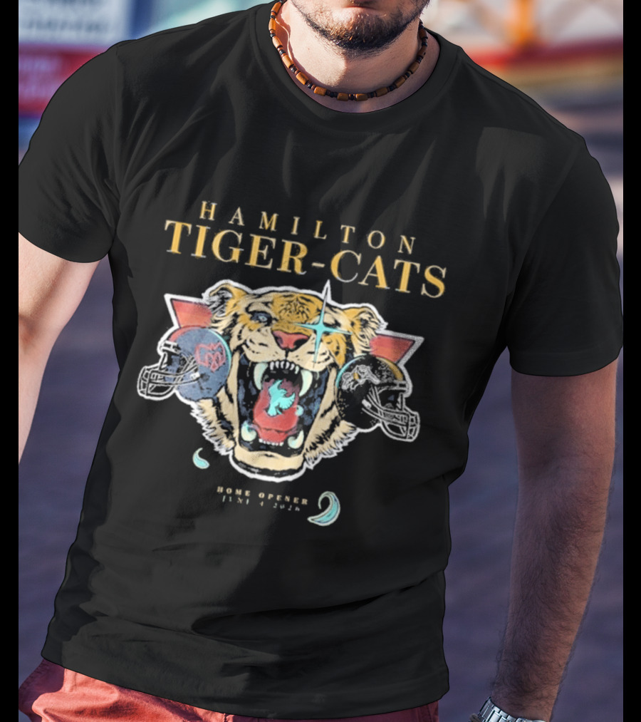 Hamilton Tiger Cats Home Opener 2026 Tiger T-Shirt