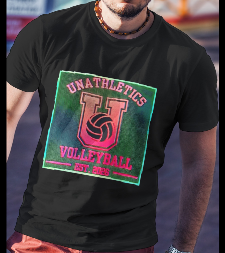 Unathletics U Volleyball Est. 2026 Retro Sportswear T-Shirt