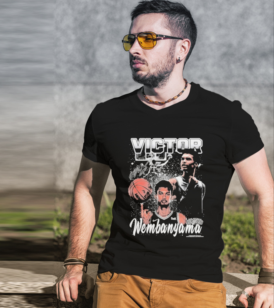 Victor Wembanyama San Antonio Spurs Nike Basketball T-Shirt