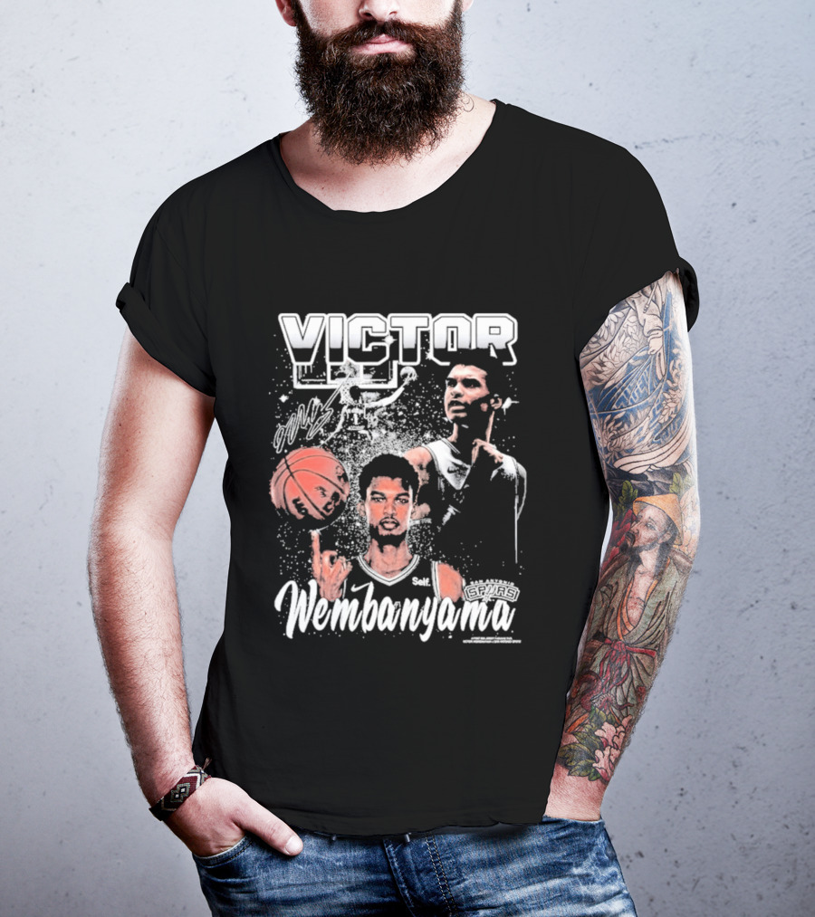 Victor Wembanyama San Antonio Spurs Nike Basketball T-Shirt