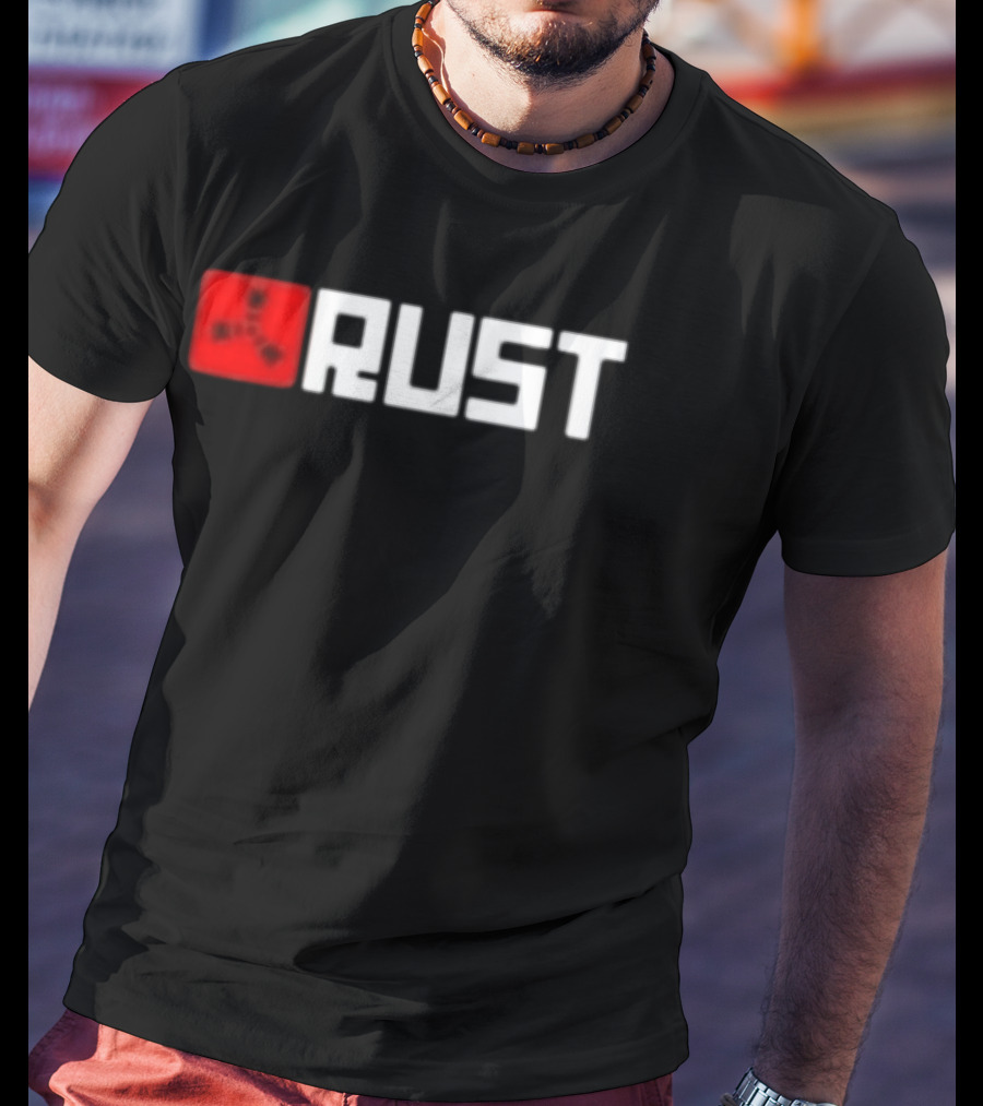 Rust Trust Issues Radiation Symbol Gaming T-Shirt
