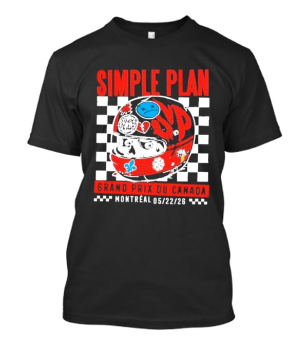 Simple Plan Grand Prix Du Canada Montreal 05/22/26 T-Shirt