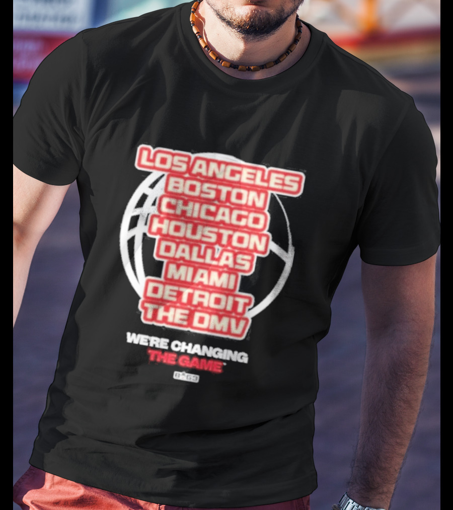Big3 9Th Wonder In The Summer Los Angeles Boston Chicago Houston Dallas Miami Detroit The DMV T-Shirt